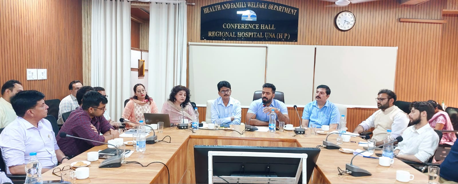 Workshop held on Wings Scale-up Project, focus on improving maternal and child health in the district.